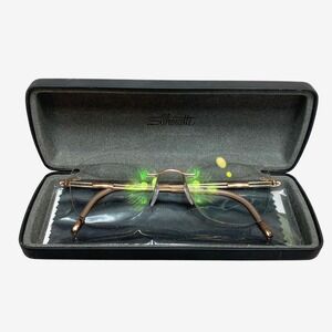Silhouette 5521 70 3530 Eyeglasses Titanium Rose Gold 17-140 Rimless Frames Only